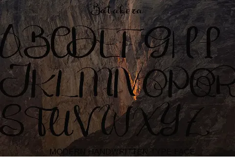 BUTAKORA font