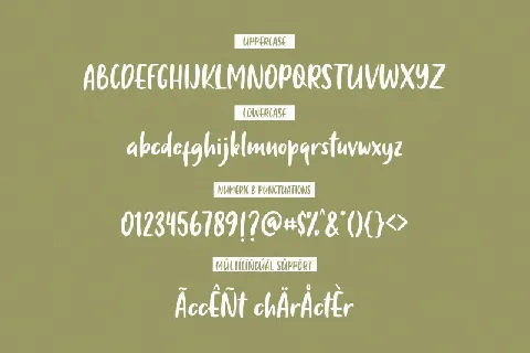 Matchalica font