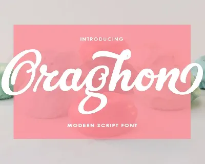 Oraghon font