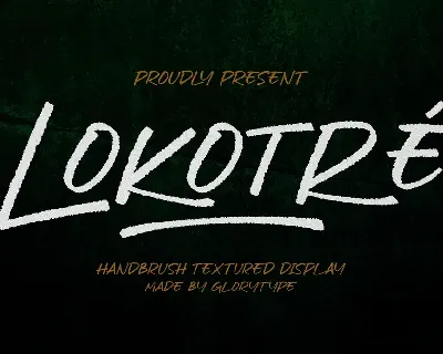 LOKOTRE font