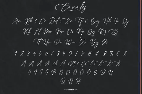 Canales Script font