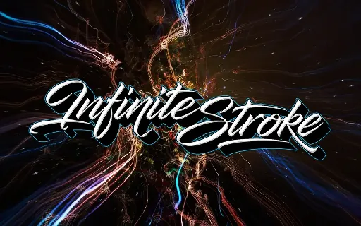 Infinite Stroke Family font