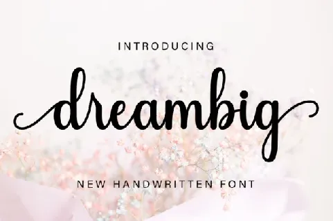 Dreambig font