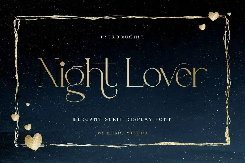 Night Lover font