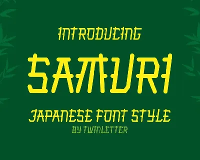 SAMURI font