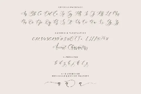 Mignola Calligraphy font
