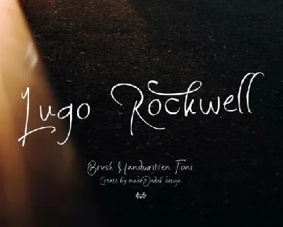 Lugo Rockwell font