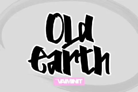 Old Earth Display font