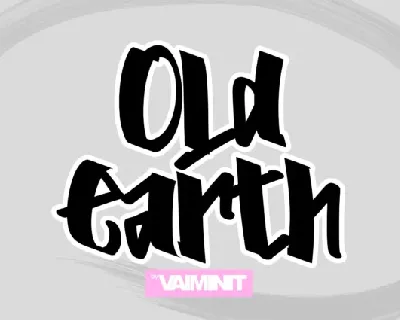 Old Earth Display font