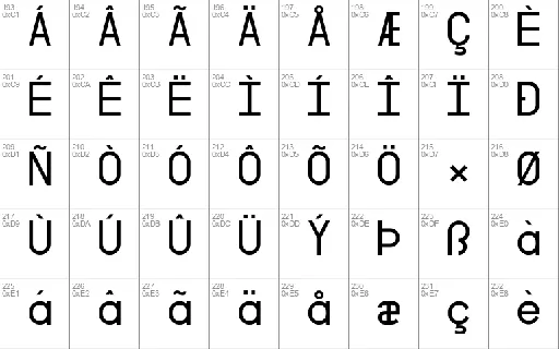 Muar Monoâ„¢ Typeface font