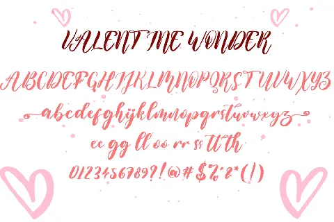 Valentine Wonder font