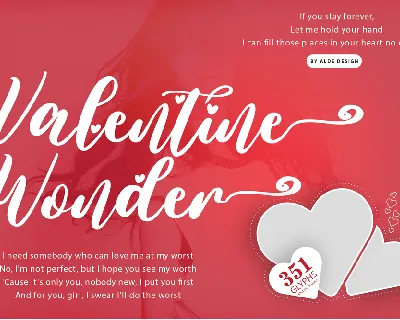 Valentine Wonder font