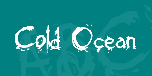 Cold Ocean font