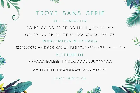 Troye Sans font