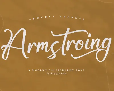 Armstroing font
