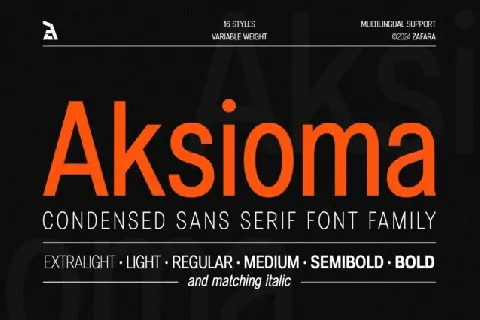 Aksioma font