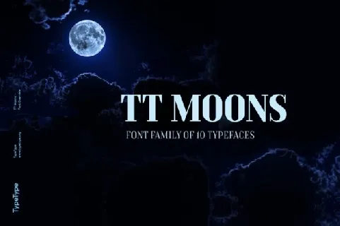 TT Moons font