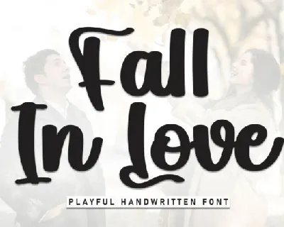 Fall In Love Script font