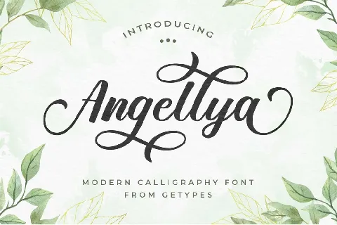 Angellya font