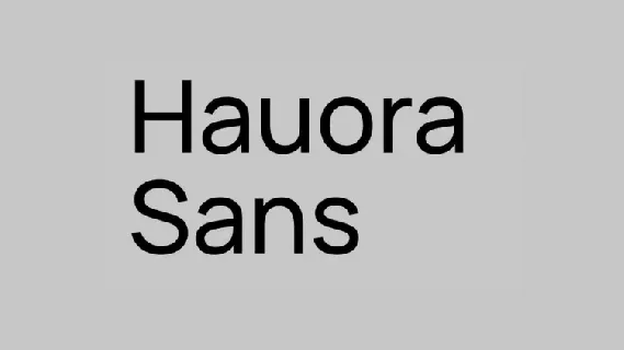 Hauora Family font