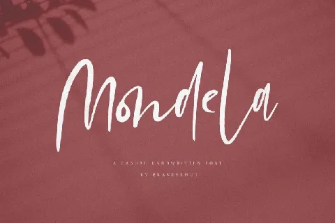 Mondela Handwritten font