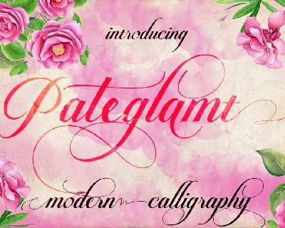 Pateglamt Script Free font