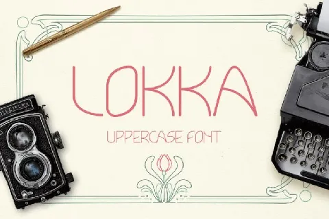 Lokka Typeface font