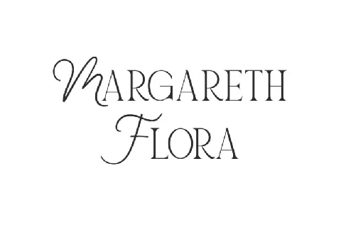 Margareth Flora font