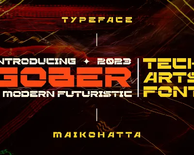 Gober font