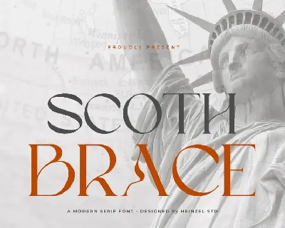 Scoth Brace font