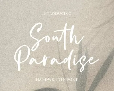South Paradise font