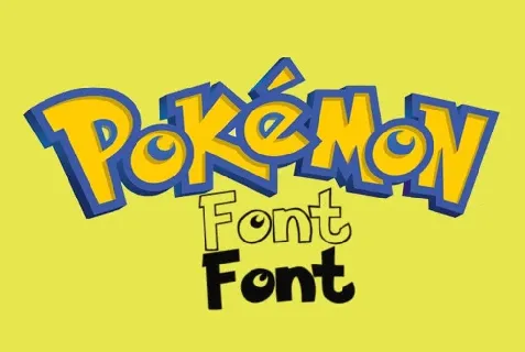 PokÃ©mon font