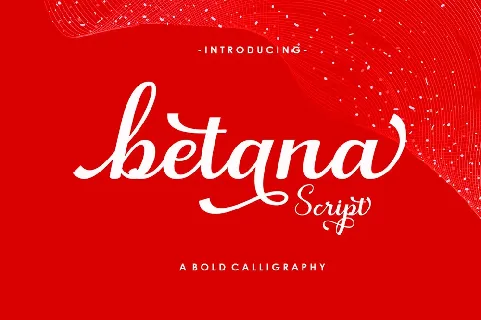 Betana font