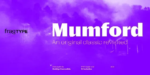 Mumford Family font