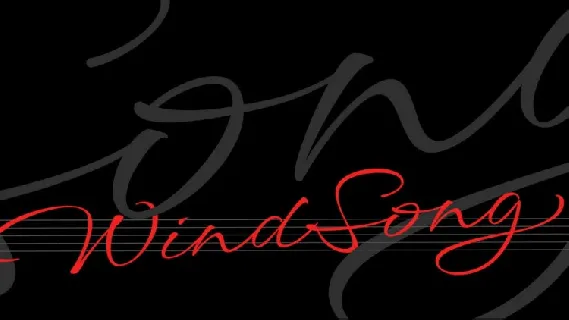 Windsong font