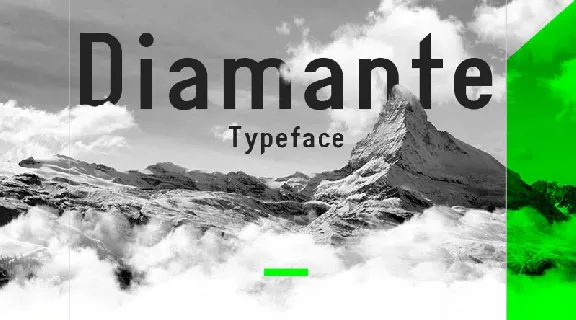 Diamante Typeface font