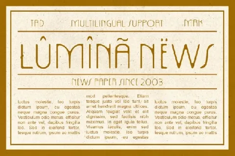 Acelina Blur font