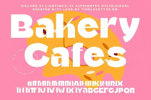 Bakery Cafes font