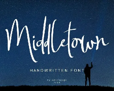 Middletown Brush font