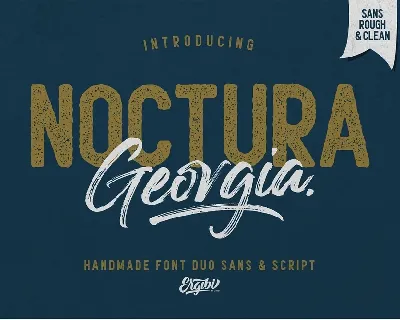 Noctura Georgia font