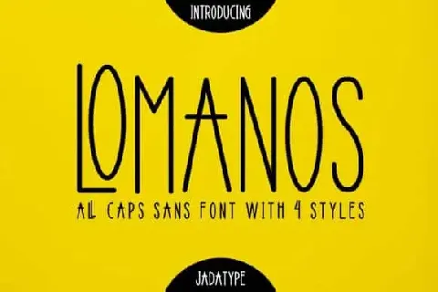 Lomanos Sans Serif font