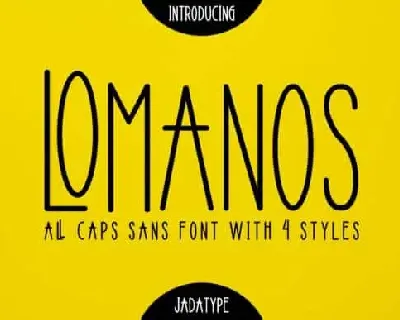 Lomanos Sans Serif font
