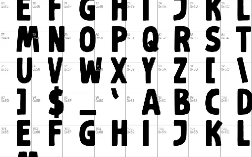 Crackajack font