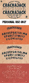 Crackajack font