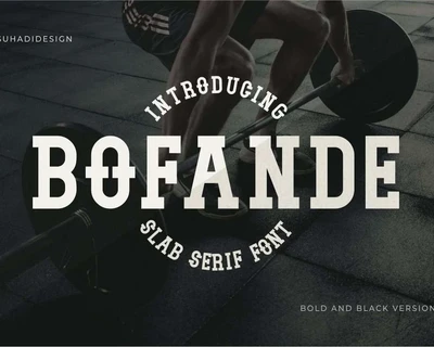Bofande font