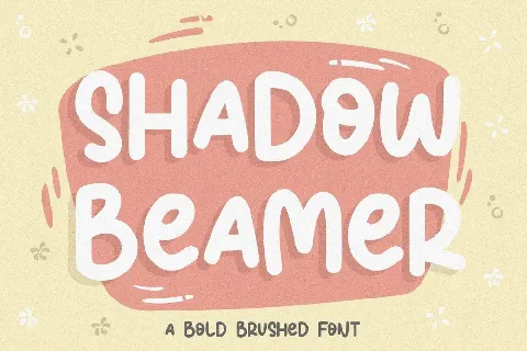 Shadow Beamer font