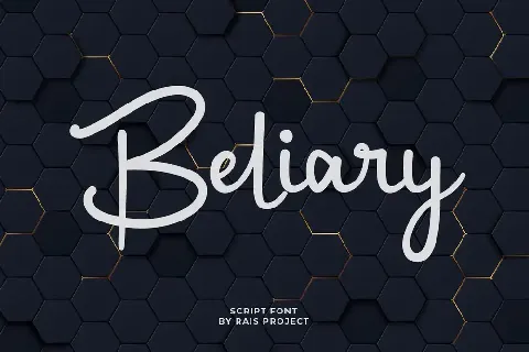 Beliary Demo font