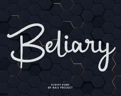 Beliary Demo font