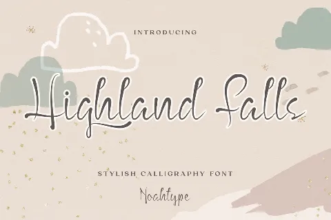 Highland Falls Demo font