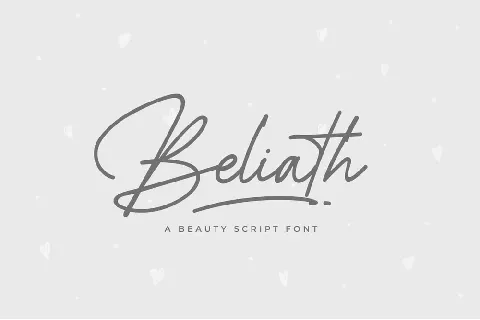 Beliath font